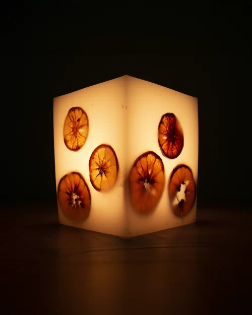 Vela Luminária de Laranja G