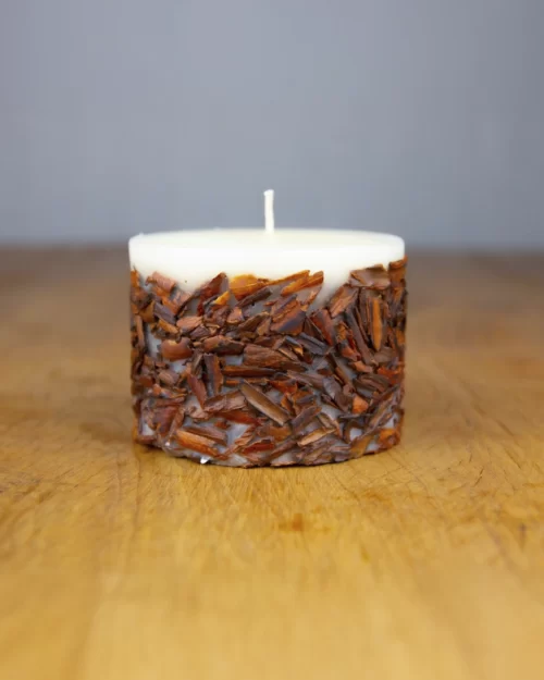 Vela de Canela Rústica M