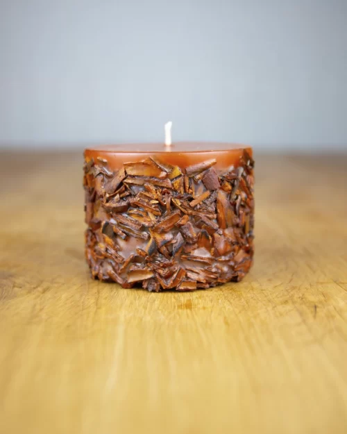 Vela de Canela Rústica P