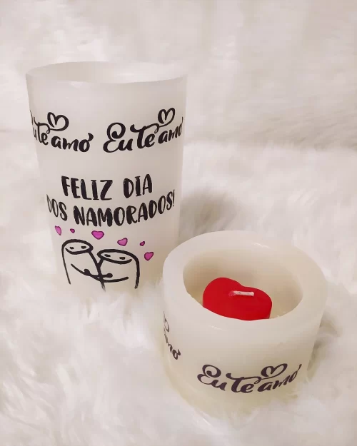 Conjunto de Luminária dia dos namorados