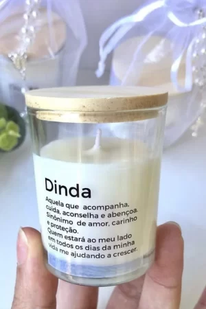 Mini Vela Dinda e Dindo
